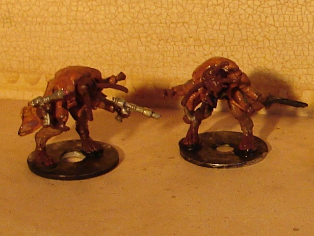 Anything can be a bug-man with an bug head and an extra pair of arms