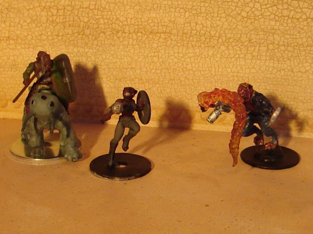 Rat heads fantasy, female, scifi.  The bug head just makes the mount, no?