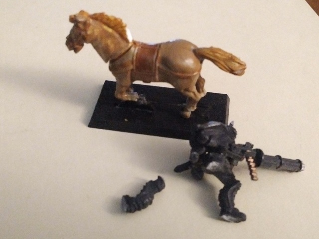 Get back up that horse.  Walk it off.  Er … ride it off!