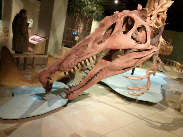 Hello, My name is Spinny the spinosaurus!